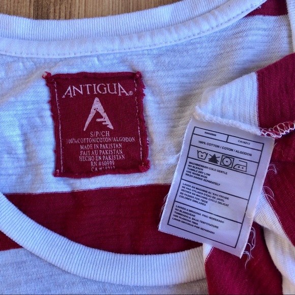 ANTIGUA Short Sleeve Shirt Small Women’s - Picture 2 of 14